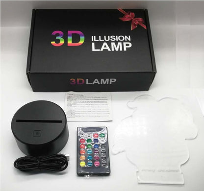 Cool 3d lampa