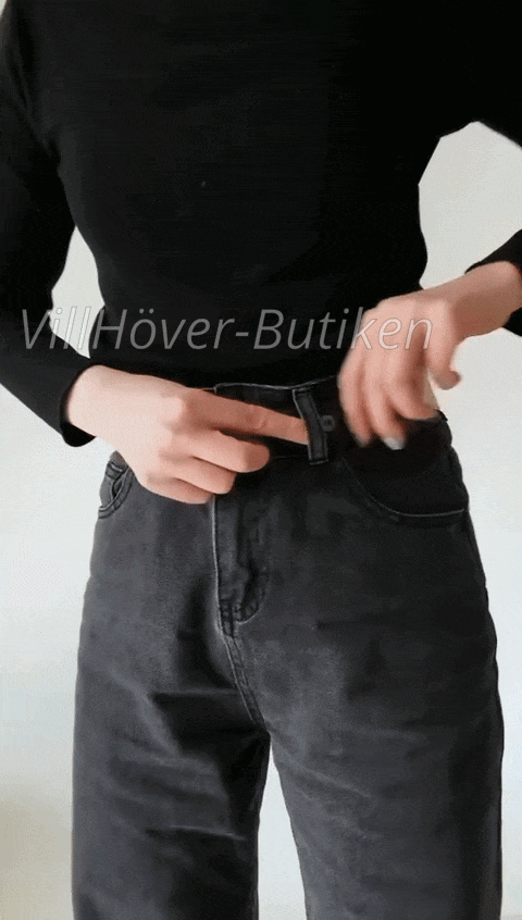 Slim Stretch – Osynligt Bälte i Läder