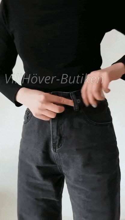 Slim Stretch – Osynligt Bälte i Läder