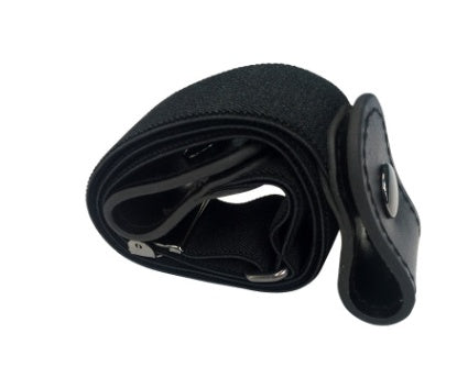 Slim Stretch – Osynligt Bälte i Läder